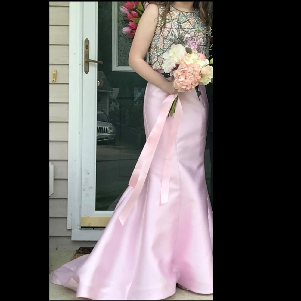 Blush Prom Dress